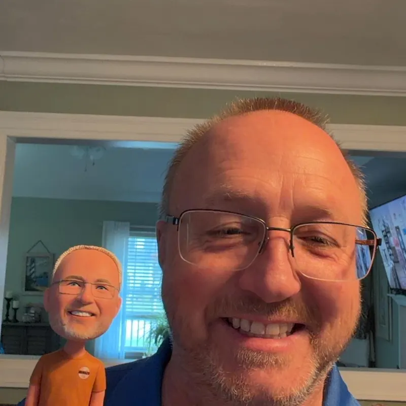 Custom Man Bobbleheads, Personalized Boyfriend Bobble head, Custom Husband Bobble heads